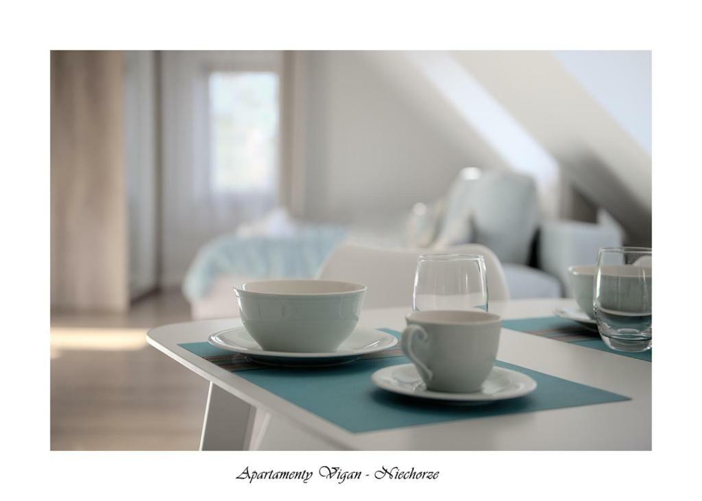 Vigan Apartamenty Niechorze Exteriör bild