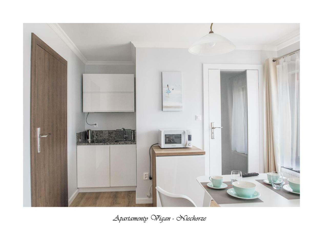 Vigan Apartamenty Niechorze Exteriör bild
